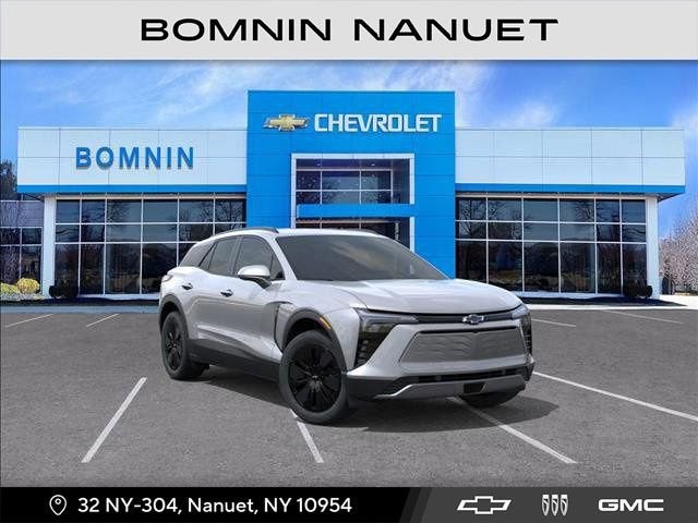 2025 Chevrolet Blazer EV LT in Sterling Gray Metallic — front three-quarter view